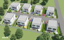 Ansamblu 8 case la structura, 3298mp teren, autorizatie valabila