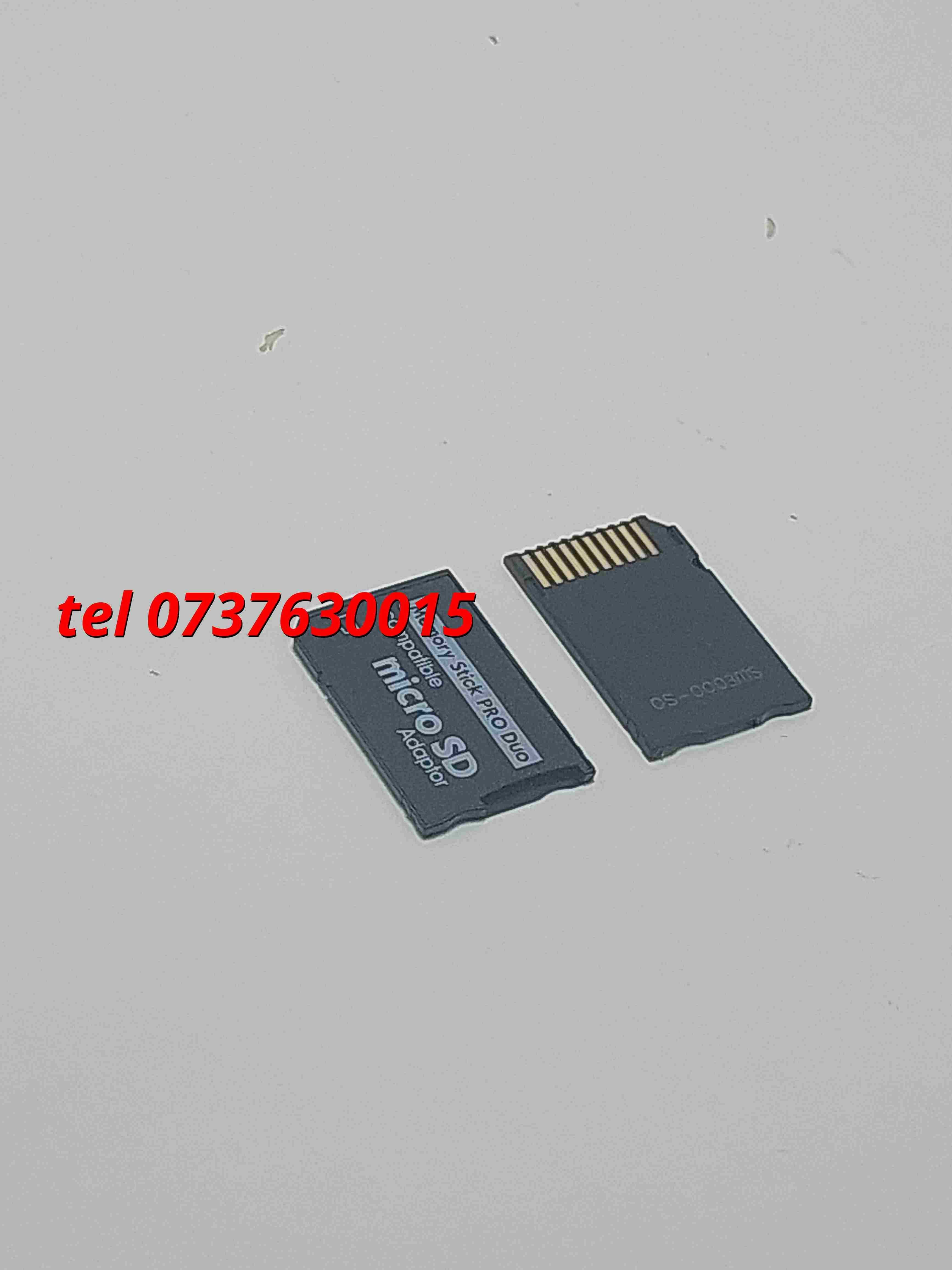 Adaptor Card De Memorie Micro Sd La Memory Stick Pro Duo Pentru Plays