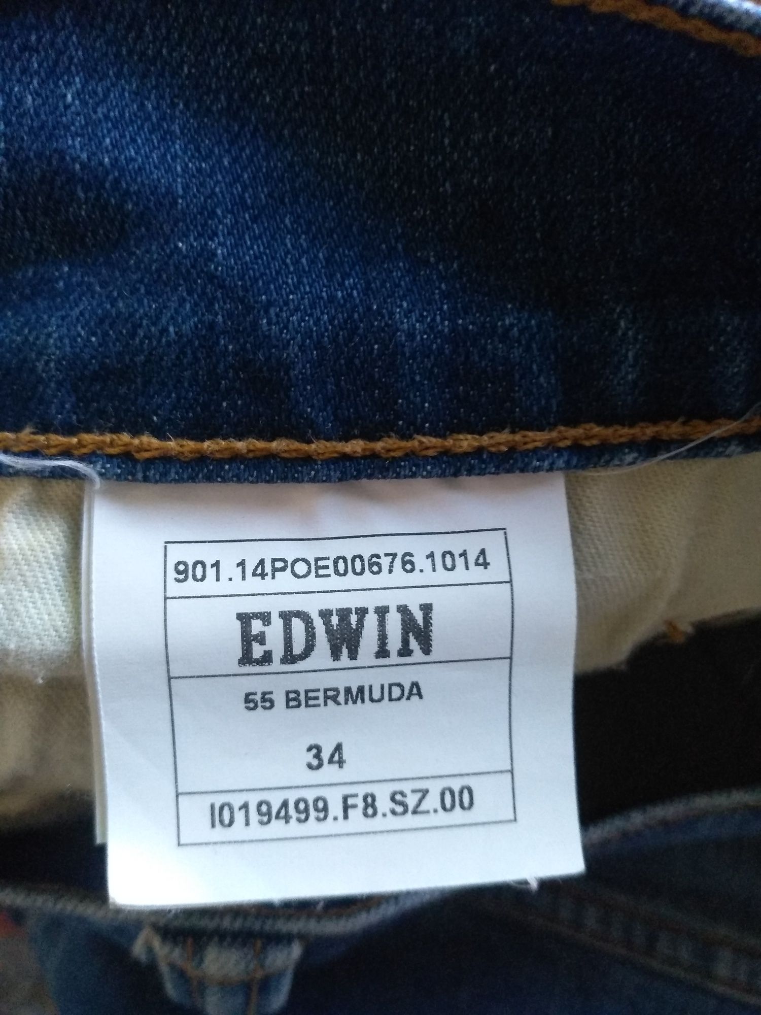 Pantaloni scurți blugi denim EDWIN Japan nr 34
