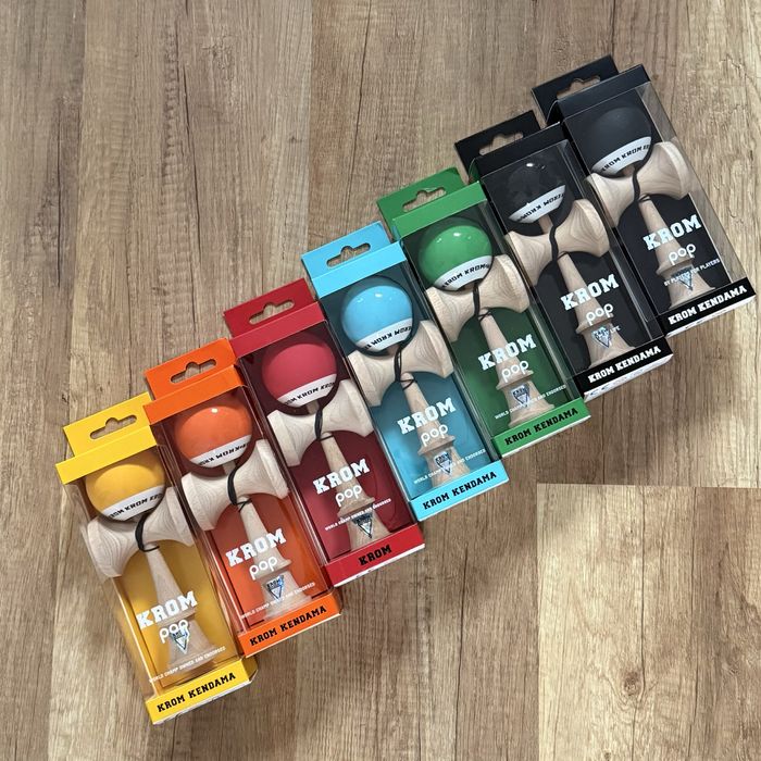 Kendama Krom Pop Rubber/Sticky - TRIMIT IN TARA
