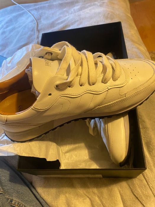 Обувки Hugo Boss white