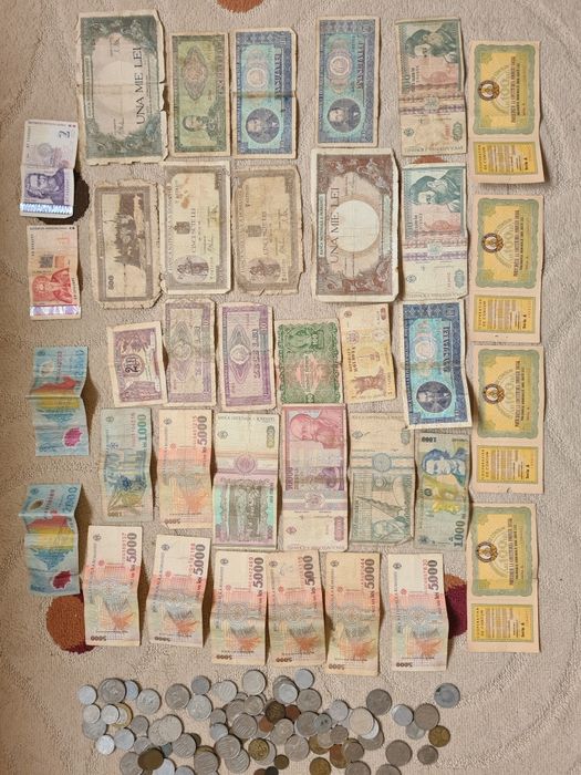 Colecție bancnote vechi