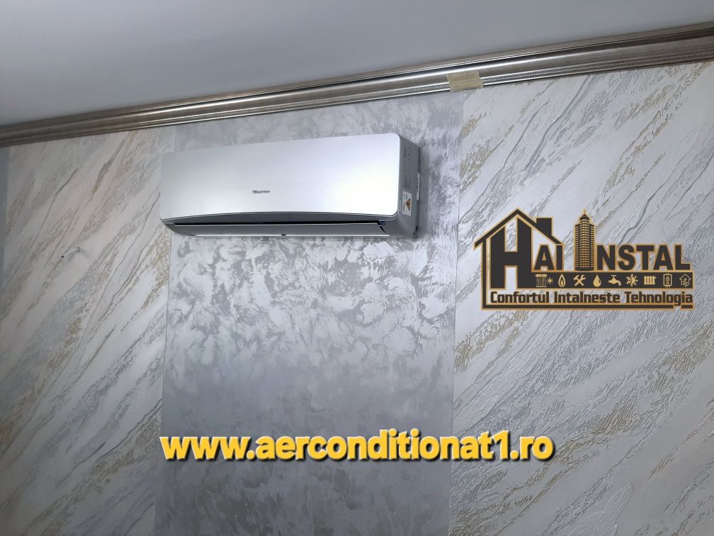 Aer Condiționat Orice Brand – Montaj Profesional cu Garanție Completă