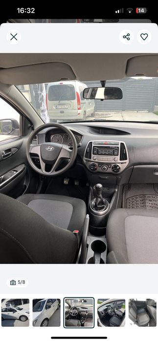 Hyundai i20 euro 5 2012 1,2benzina