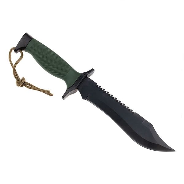 Cutit tactic, IdeallStore®, Military Rambo, 30.7 cm, Verde