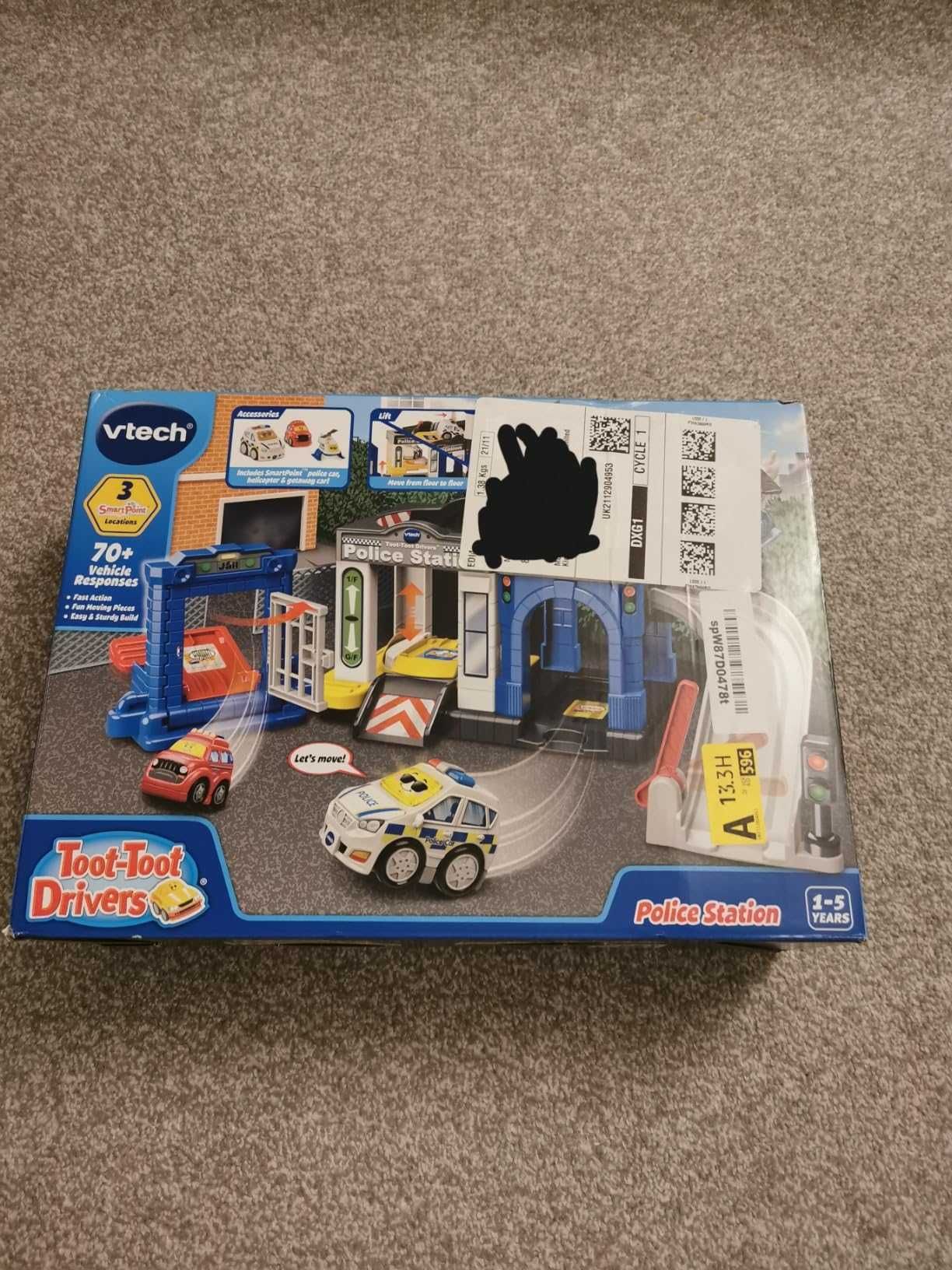 VTech Комплект полиция и коли със светлини и звуци за малки деца