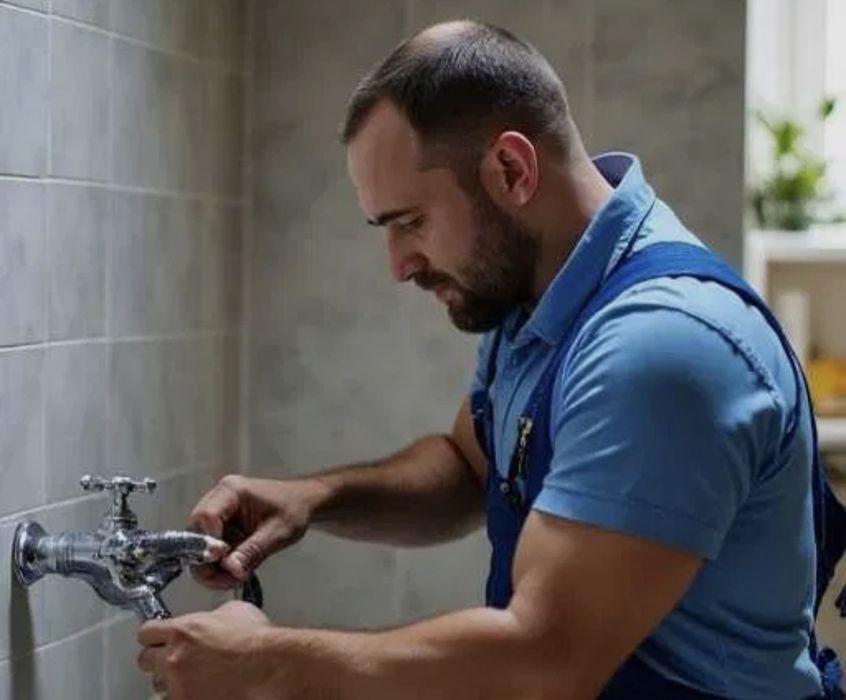 Вызов мастера сантехника на дом Ремонт крана труб устранить течь воды