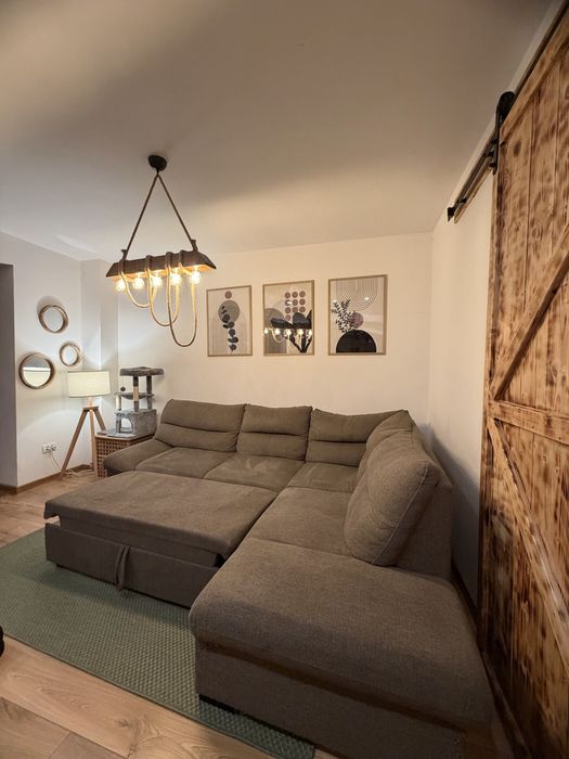 urgent-Canapea extensibila Mobexpert, functie pat + lada de depozitare