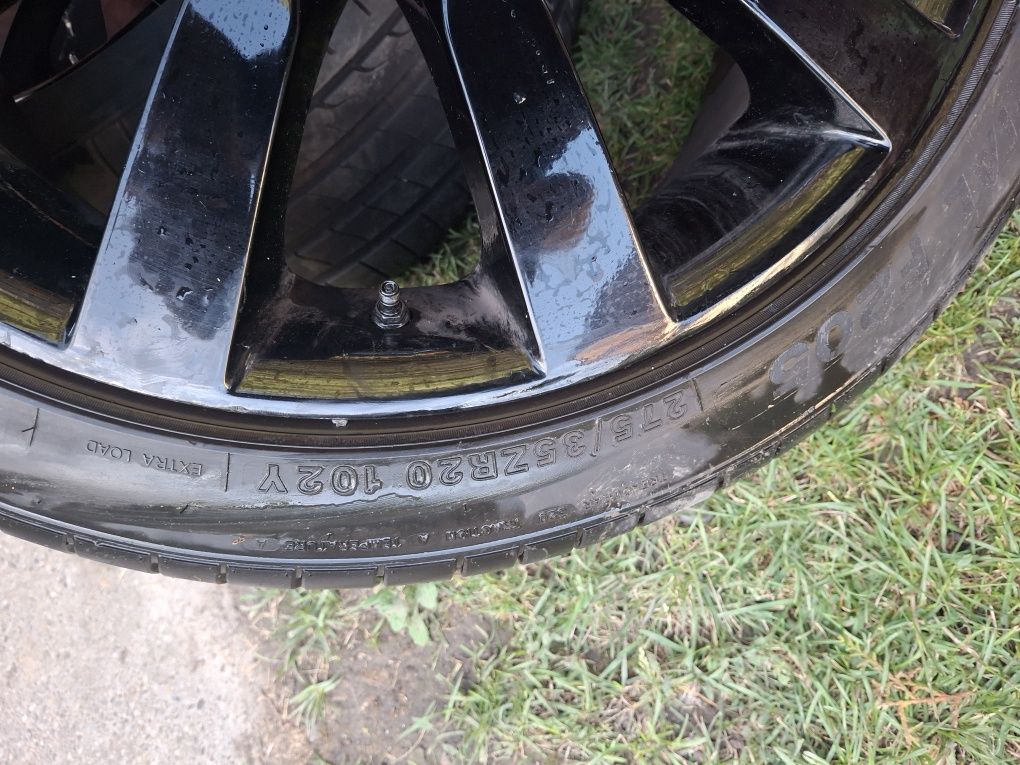 Jante R20 si cauciucuri 275/30/R20 mercedes w166  550 eur neg