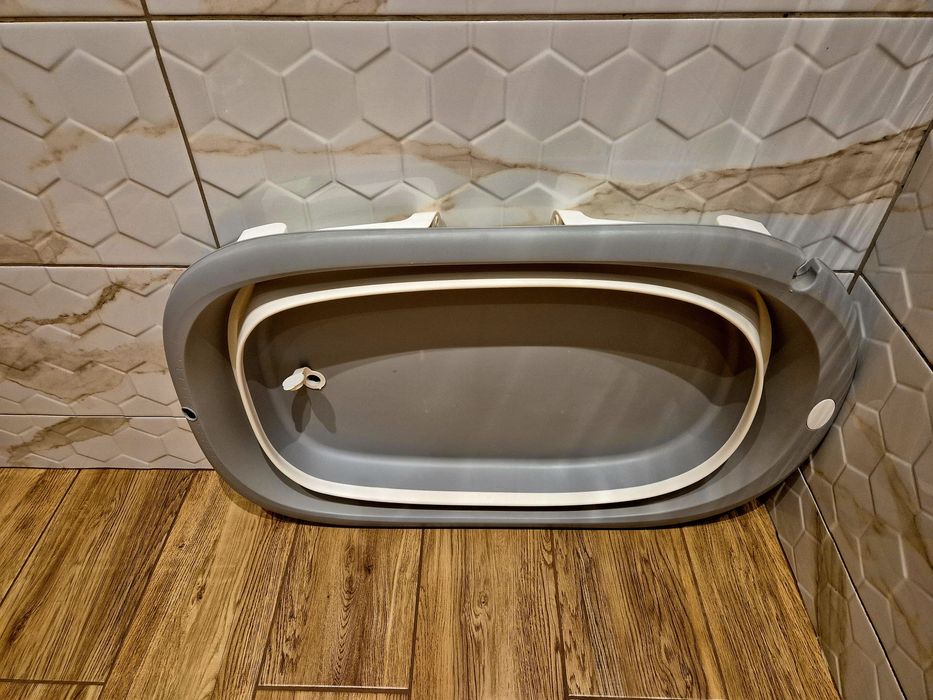 Сгъваема вана с оттичане