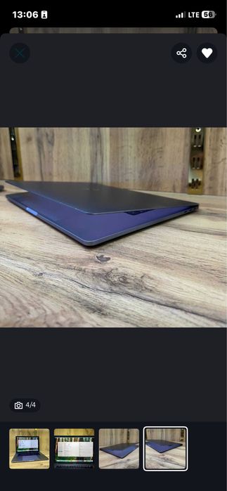 Macbook pro 2019 13-inch 8/128 masla xolatda