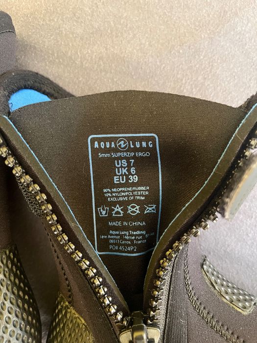 Водолазни боти Aqualung Superzip 5 mm booties