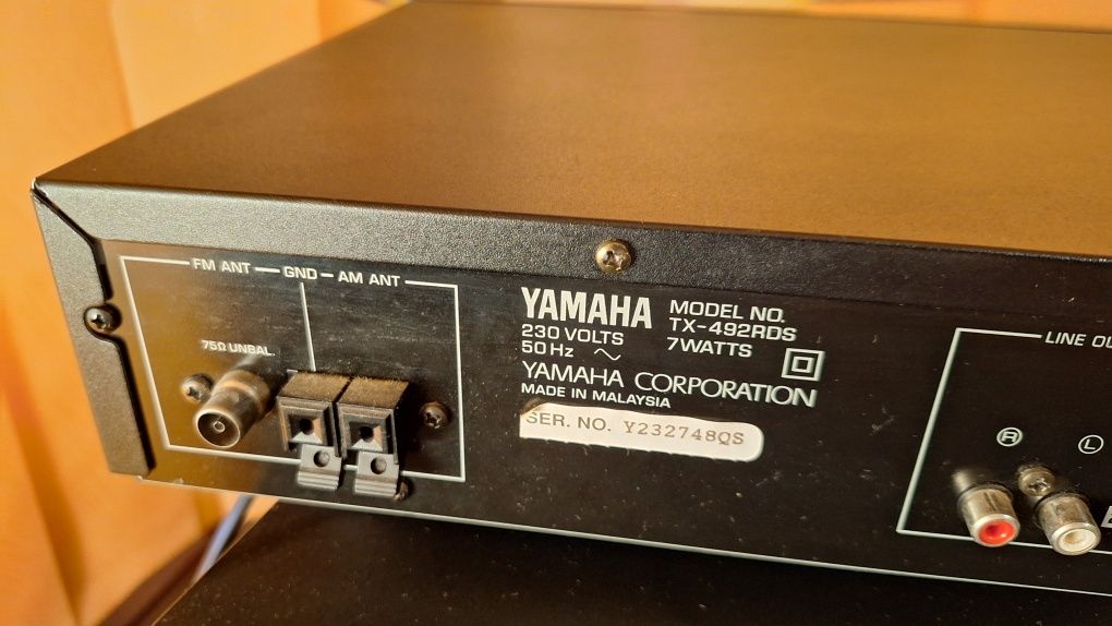 Tuner (receptor radio) Yamaha TX-492RDS, FM/AM