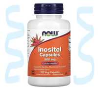 Now Inositol 500mg 100 veg capsules ,Инозитол