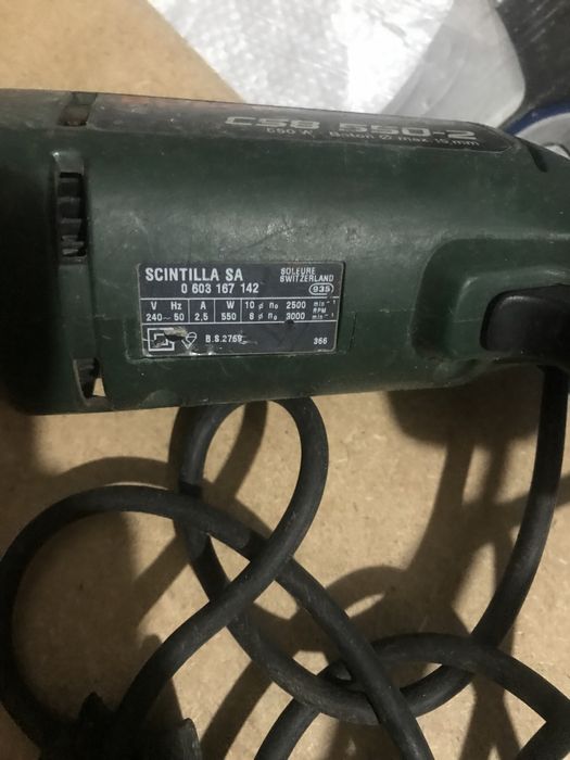 Bormasina cu Percutie Bosch CSB 500RE Si CSB 550-2 de 550w si 500w