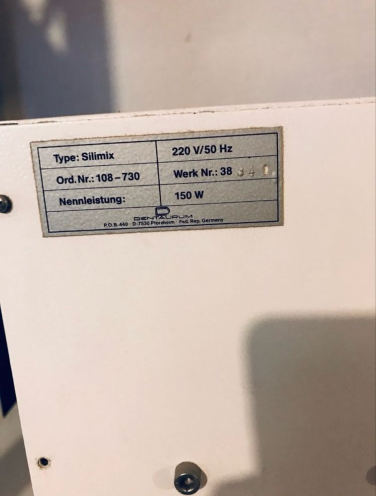 Dentaurum Silimix laborator tehnica dentara dental