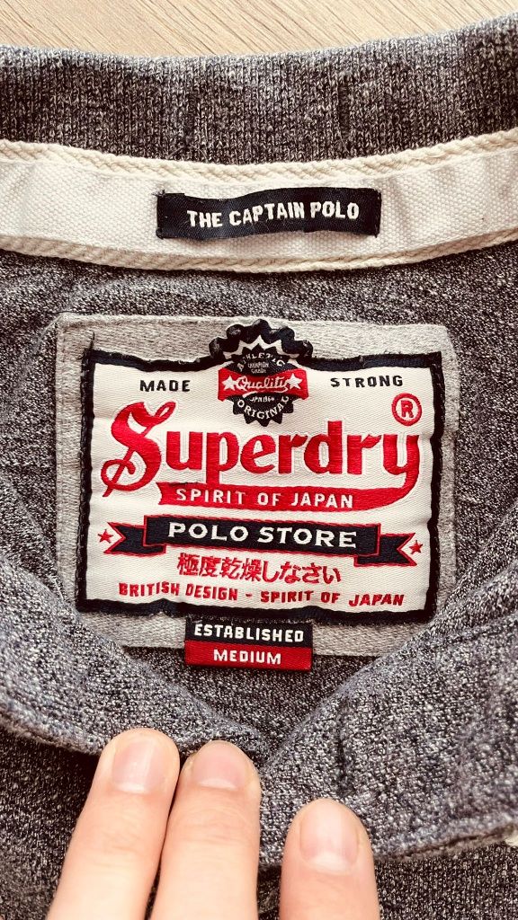 Tricou polo Superdry