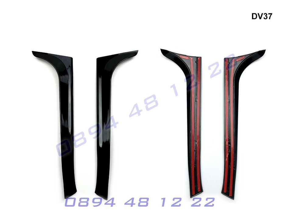 Страничен Лип Спойлер Багажник Капак VW Golf MK6 Голф 6 Комби Хечбек