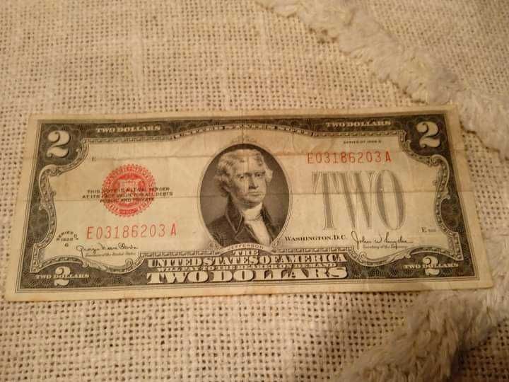2 USD 1928-ма година - два броя