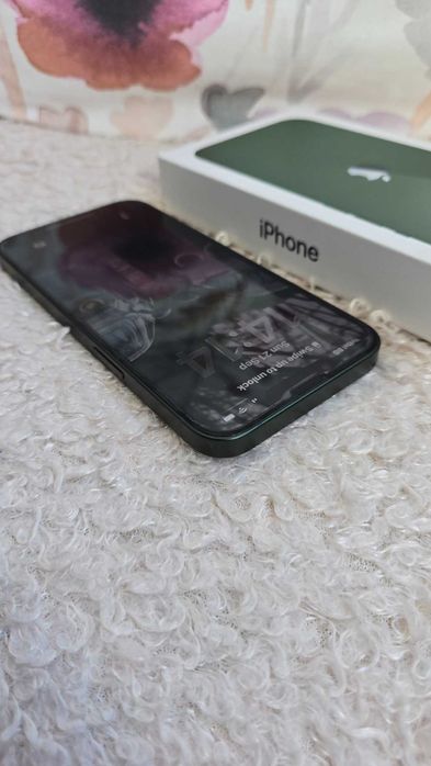 iPhone 13 Green 128 GB – пълен комплект, с остатъчна ГАРАНЦИЯ