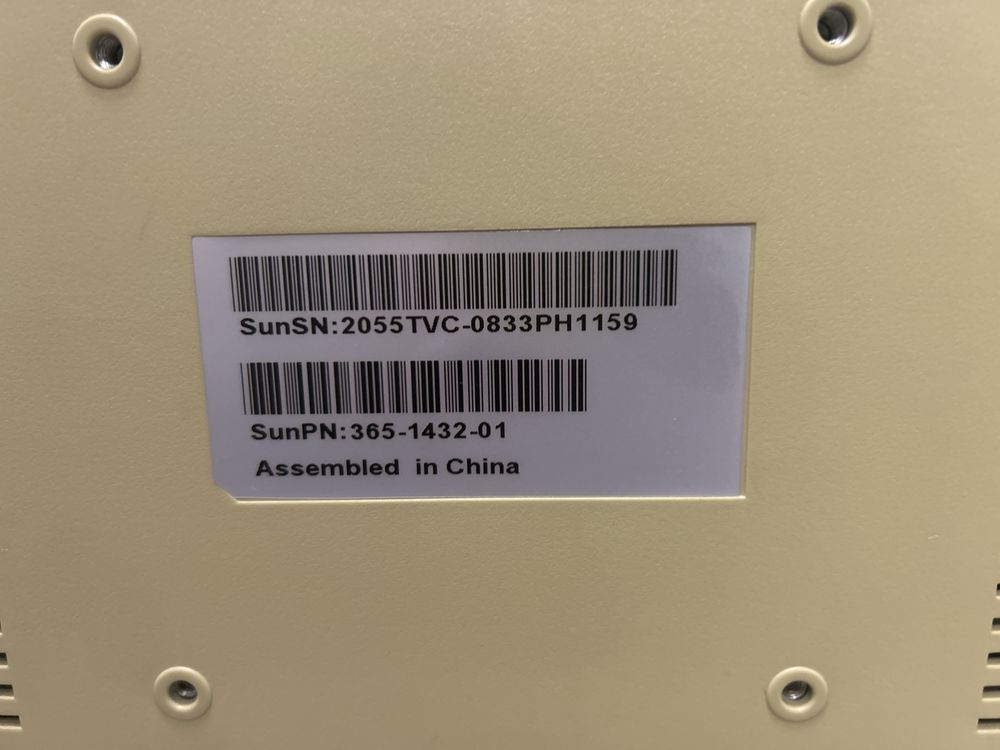 Монитор Sun Microsystems 19" рабочий