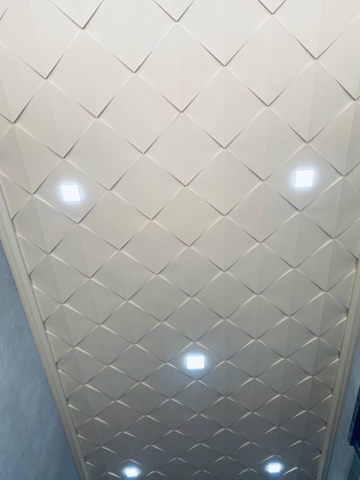 Gipsakarton tunuka fon  ishlari qilamiz.
Devor va patalok qilamiz.
Ish