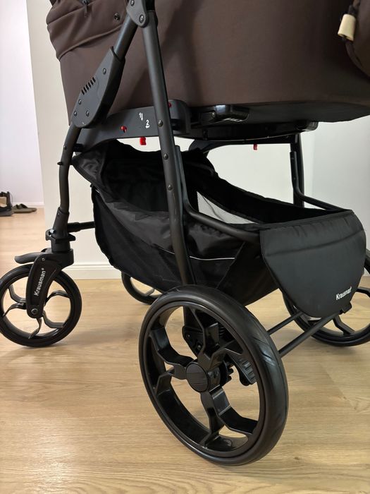 Carucior 3 in 1 Combo Max Dark Brown - Krausman - Testat ADAC