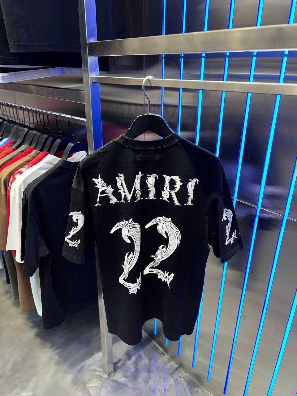 Tricou Baieti PREMIUM l AMIRI - Produs NOU cu Etichete - 3 Culori
