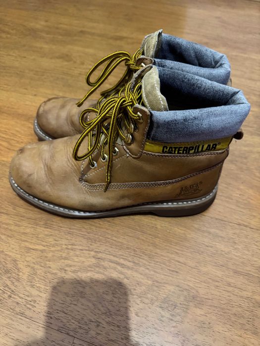 Bocanci Caterpillar Columbia, piele naturala, impermeabili, marime 43