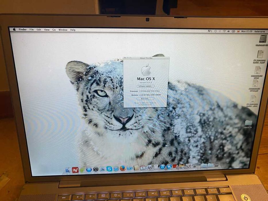 Laptop de colectie Apple Macbook Pro A1212 - 2006 - functional perfect