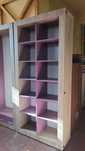 Dulap biblioteca rafturi living