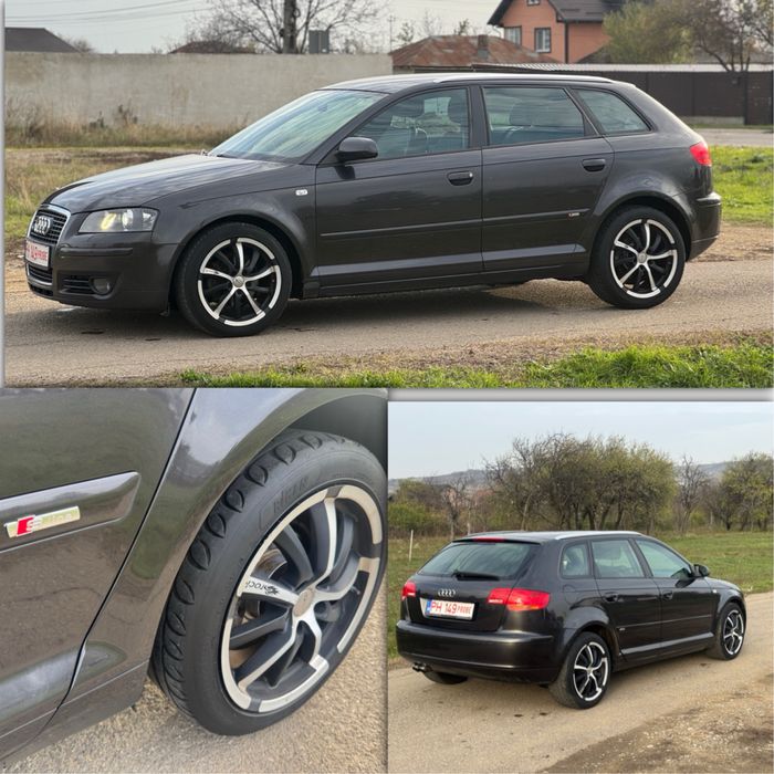 Audi A3 SLine 2.0 TDI / 2008 / 140 Cp / Xenon / Piele / Posibil RATE