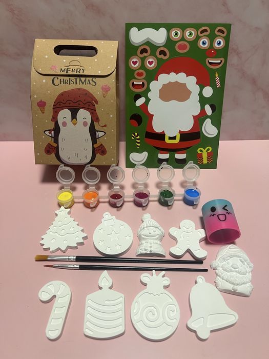 Творчески коледен комплект за оцветяване