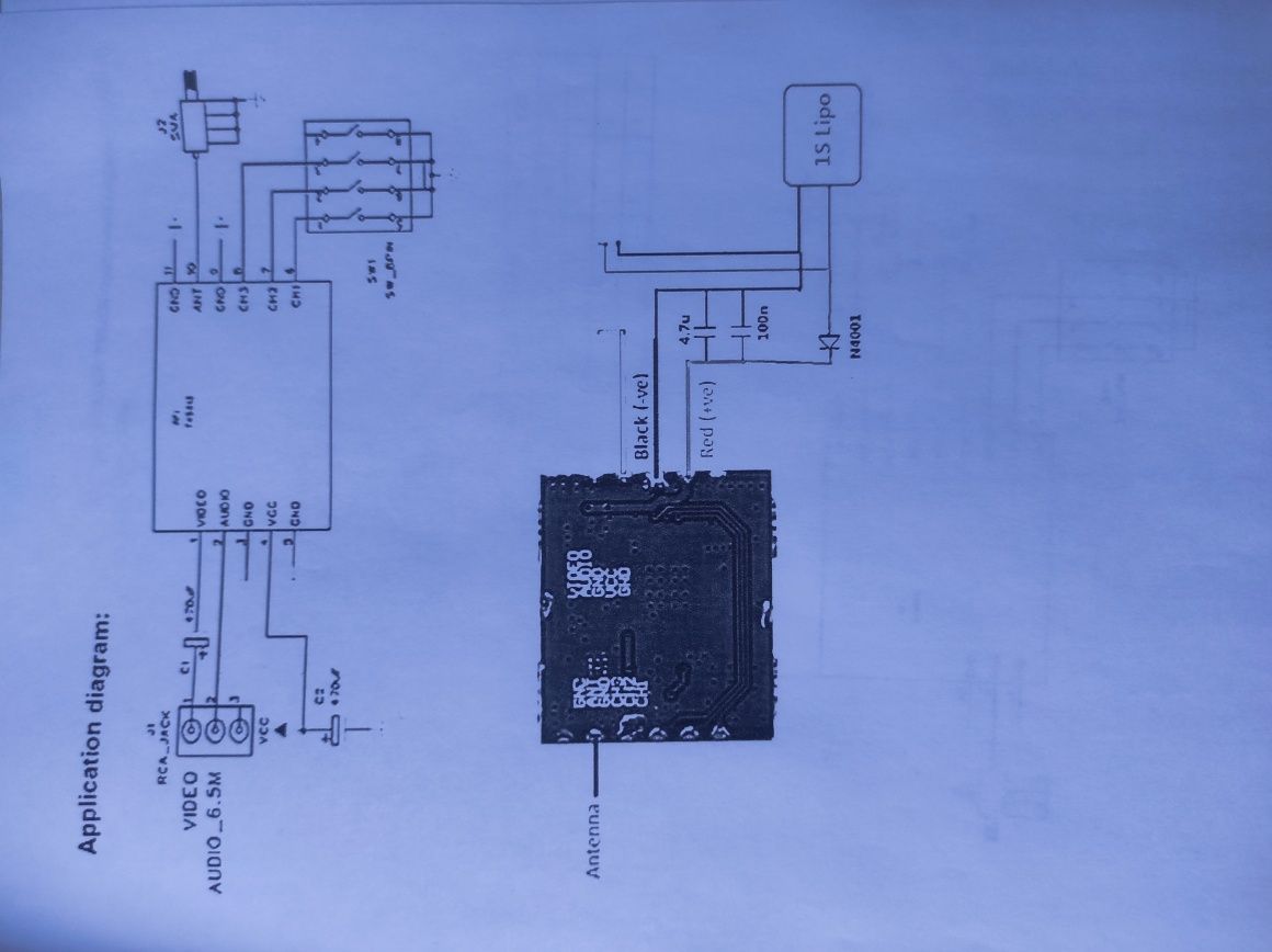 Продам ресивер и трансмиттер AV, 5.8gHz, для роботов.