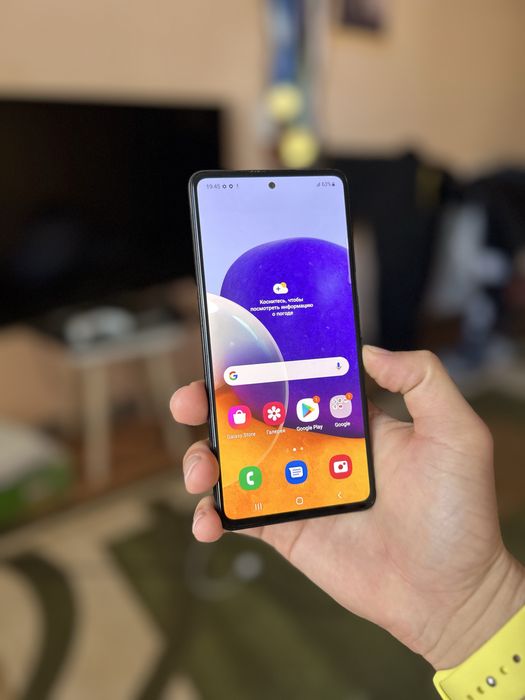 Samsung A72 128гб озу6гб полный оригнал катпайт кумайт таза телефон