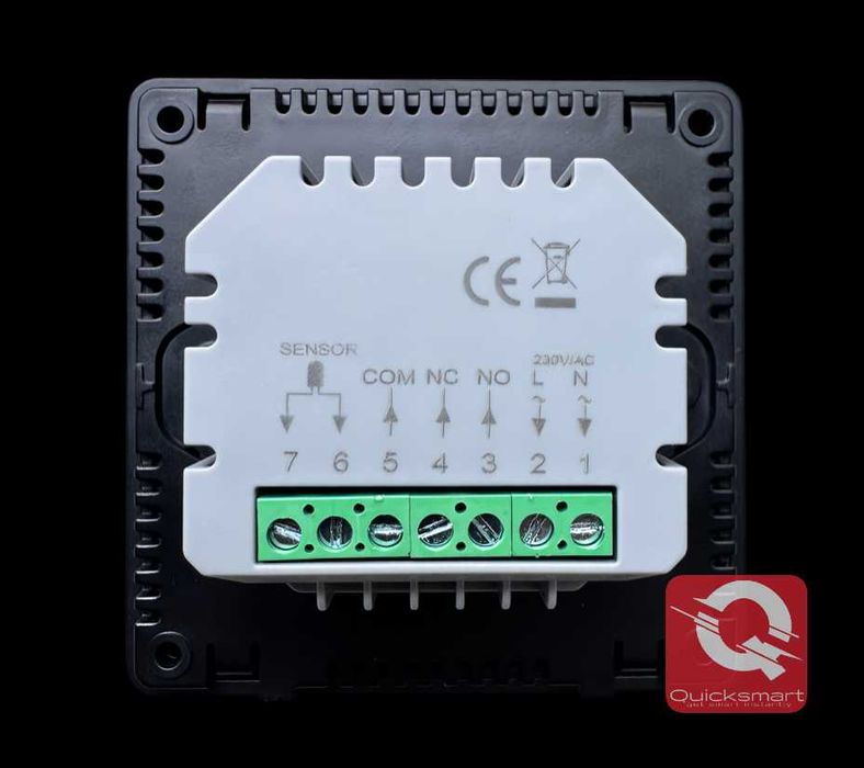 Automatizare Incalzire Pardoseala Q10, 8 zone, 4 Termostate cu fir Q40