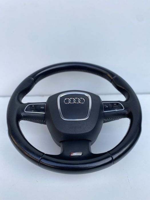 Volan Audi A4 B8 S-line cu padele  si comenzi 2008-2012