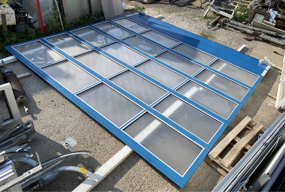 USA SECTIONALA INDUSTRIALA  poarta hala garaj H 420 x L 404 GARANTIE