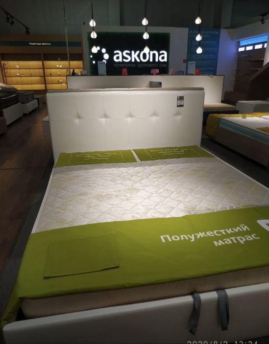 Продам кровать и матрас фирмы Аскона