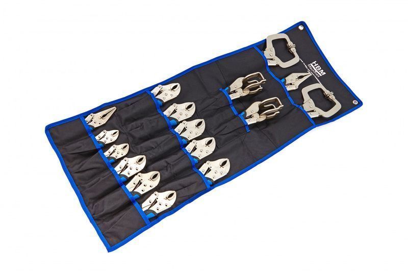 Комплект самозаключващи се клещи за тенекеджийство 16 броя