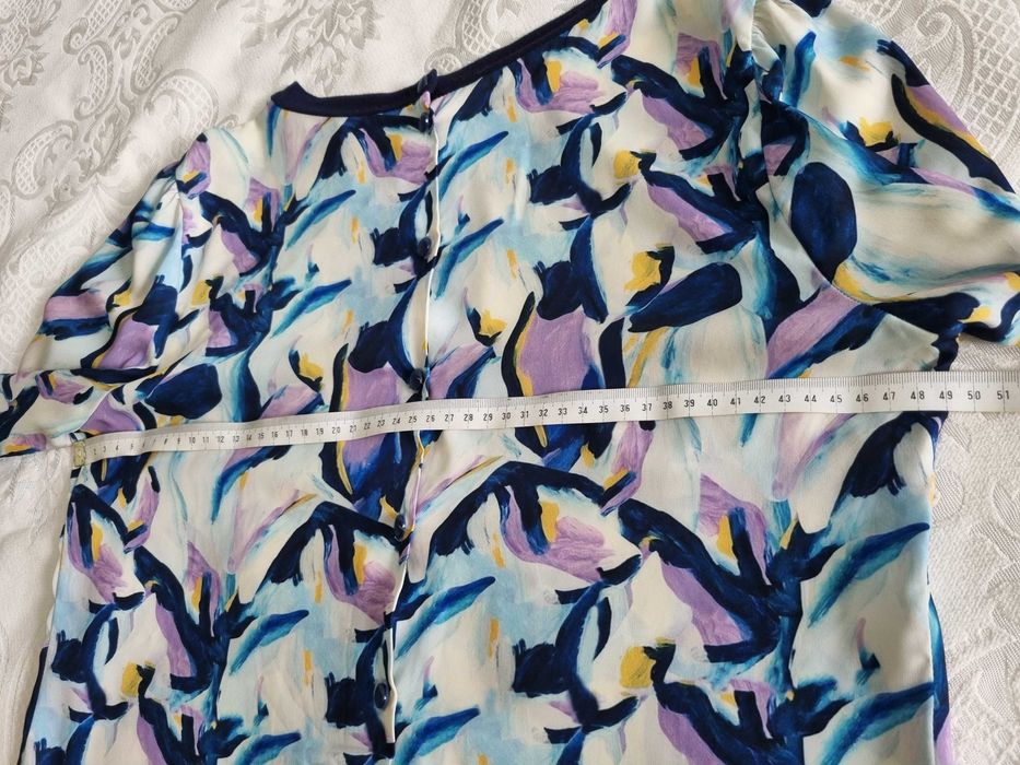 Цветна блуза от вискоза, 44 размер
