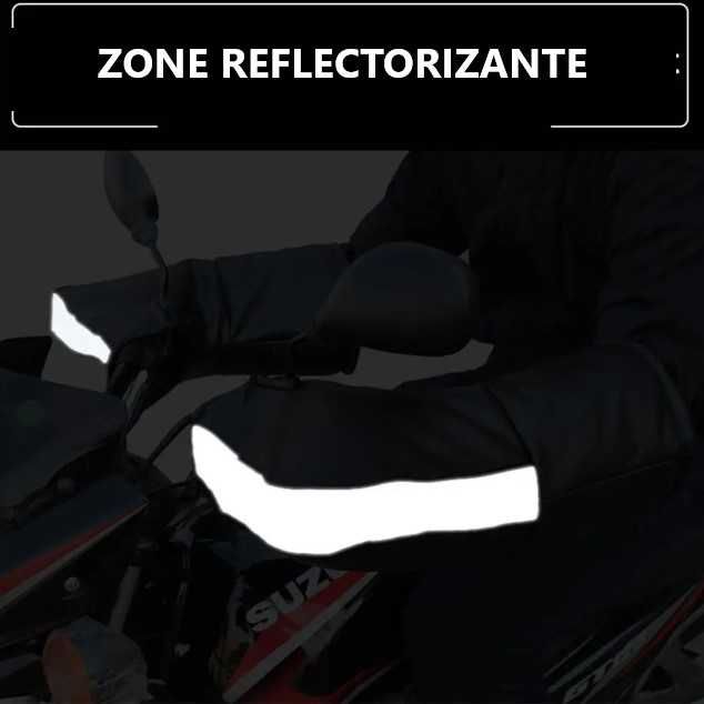 Aparatori maini/Protectii/Manusi impermeabile ghidon moto/scuter/atv