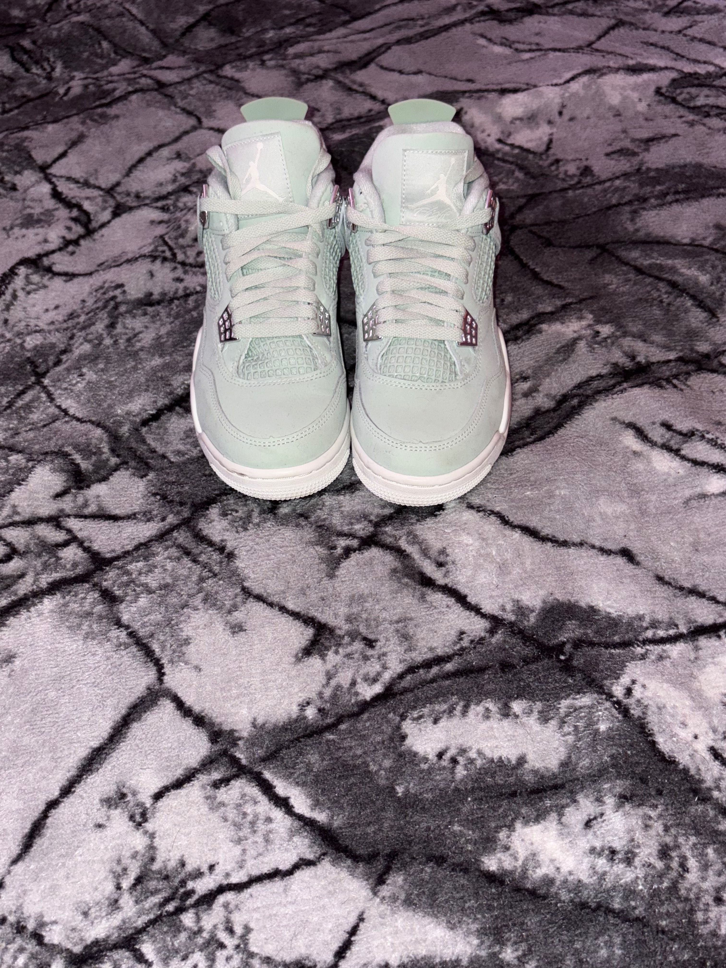 Air Jordan 4 seafoam – като нови, 100% оригинал