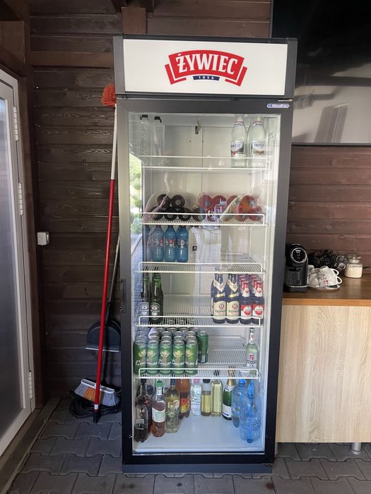 Vand frigider cu usa de sticla