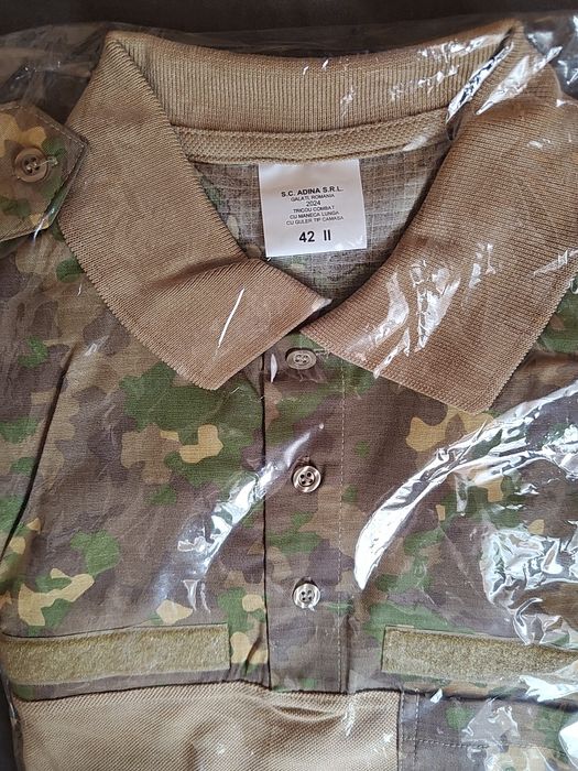 Tricou combat (Polo) maneca lunga