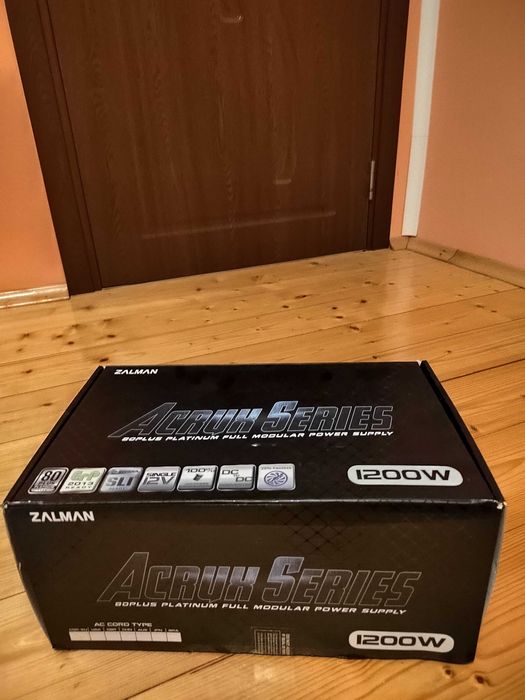 ZALMAN Acrux Series 80plus Platinum Full Modular Power Supply 1200W