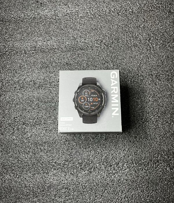 Garmin fenix 8 47mm — Solar— Sigilat, nou
