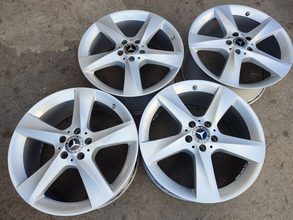19" оригинални алуминиеви джанти с датчици за Mercedes GLE, ML, GL, R.