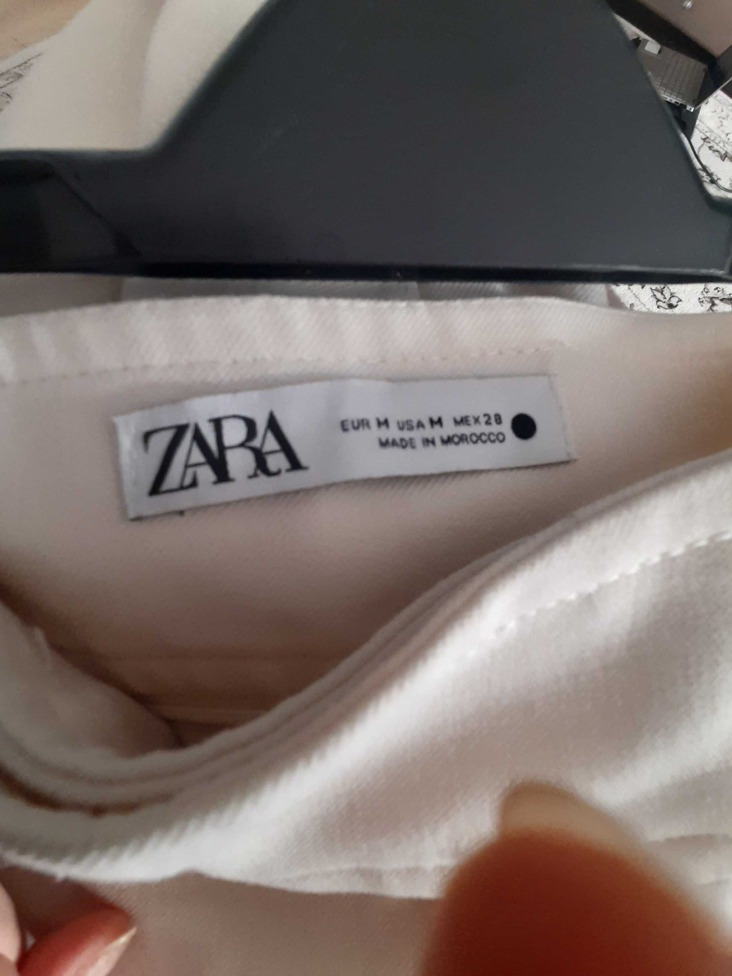 Pantaloni Zara crem/unt