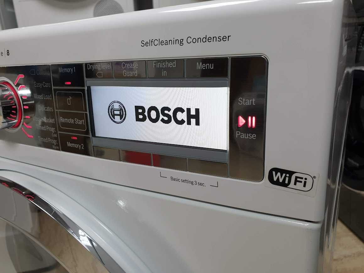 9кг Wi-Fi Сушилня Bosch Home Professional Термопомпа 12м Гаранция Бош